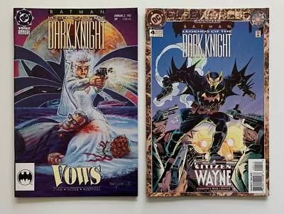 Buy Batman Legends Of The Dark Knight Annuals #2 & #4 (DC 1992) 2 X VF/NM Issues • 7.12£