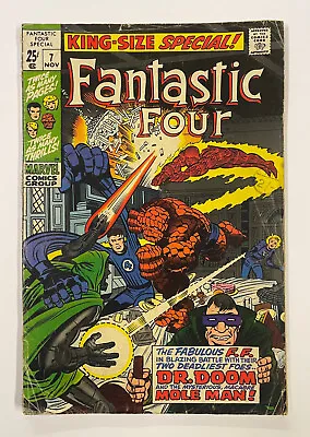 Buy Fantastic Four Annual #7. Nov 1969. Marvel. G/vg. Reprints Fantastic Four #1! • 20£