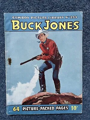 Buy Cowboy Picture Library Comic No. 254 Buck Jones • 6.47£