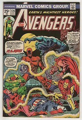 Buy Avengers  #126 - All The Sounds And Sights Of Death! • 7.88£