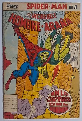 Buy The Amazing Spider-Man #97 Romita Art Spanish Hombre Araña #1 CINCO Variant 1978 • 157.27£