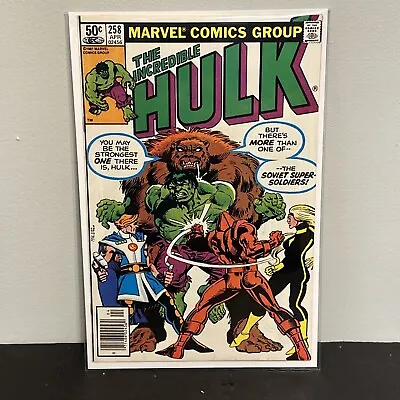 Buy The Incredible Hulk #258 VF- 1981 1st Ursa Major & Soviet Super Soldiers • 19.97£