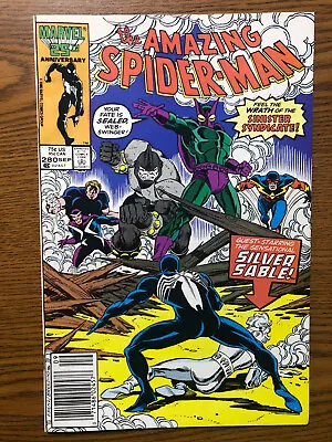Buy Amazing Spider-Man #280 Marvel 1986 1st Sinister Syndicate FN+ Newsstand • 7.20£