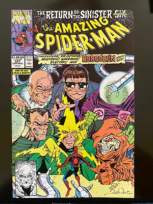 Buy The Amazing Spider Man 337  Sinister Six Cover And Appearance • 13.48£