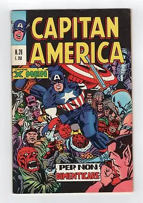 Buy 1969 Marvel Captain America #112 & X-men #26 Origin Red Skull Rare Key Italy • 103.08£