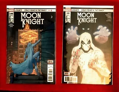 Buy Moon Knight #188 & 189 Set Near Mint  Mr Knight • 31.52£