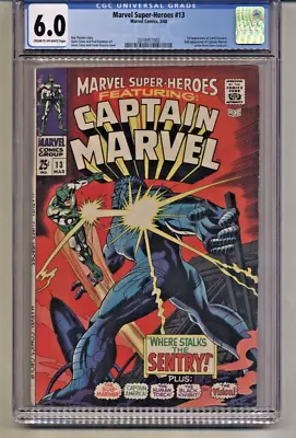 Buy Marvel Super-Heroes #13 CGC 6.0 1st Appearance Carol Danvers • 131.77£