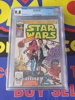 Buy Star Wars #73 CGC 9.8 White 1983 Marvel New Slab!! • 98.97£