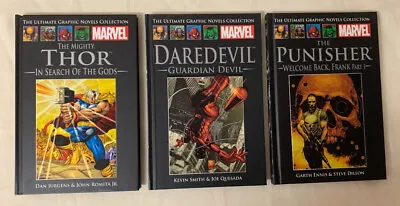 Buy MARVEL: Ultimate Graphic Novels: Books 16 17 18, Thor, Daredevil - CG C51 • 6.39£