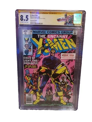 Buy X-Men 136 (CGC SS 8.5) Signed By Claremont. Iconic Cover President Carter • 94.99£