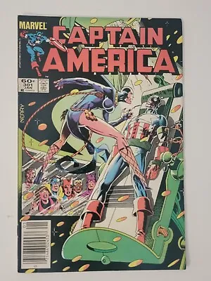 Buy Captain America #301 Marvel Comics 1985 Newsstand Variant Avengers • 2.36£