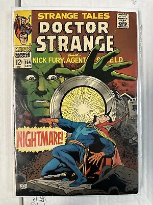 Buy Strange Tales # 164 - 1st Yandroth Nice Mid Grade Silver Age Marvel Dr. Strange • 31.62£