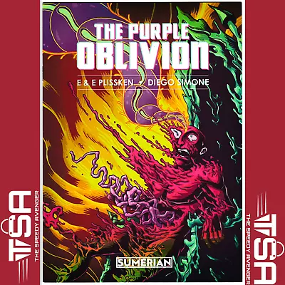 Buy THE PURPLE OBLIVION #4 Diego Simone Cover C Variant Sumerian Comics 2023 Horror • 5.57£