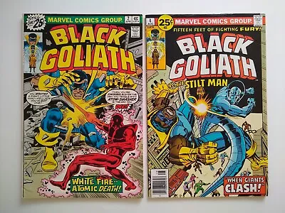 Buy BLACK GOLIATH Issues #2 & 4 Marvel Comic 1976  Bronze Age  • 15.76£
