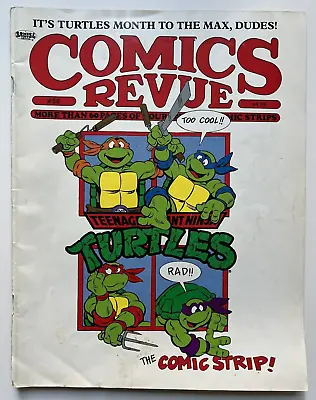 Buy Comics Revue #58 TMNT Teenage Mutant Ninja Turtles Rare 1991 Lower Grade • 9.59£