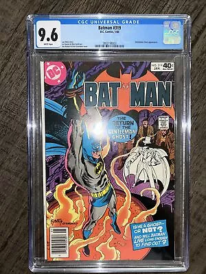 Buy Batman No. #319 January 1980 - Gentleman Ghost App. CGC 9.6 • 12.50£
