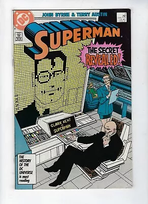 Buy SUPERMAN # 2 (DC Comics, John Byrne, FEB 1987) VF- • 3.65£