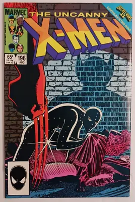 Buy The Uncanny X-Men #196 ~ Marvel 1985 ~ DIRECT EDITION ~ Secret Wars II Crossover • 7.94£