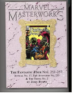 Buy Marvel Masterworks Vol 317 Fantastic Four Nos. 251-257 Hardcover NEW Sealed • 27.98£