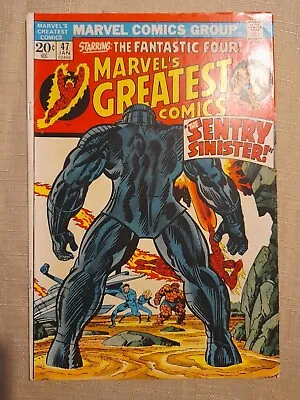 Buy Marvel's Greatest Comics: Fantastic Four #47 1974 VGC/FINE 5.0 Reprints FF #64 • 4.99£