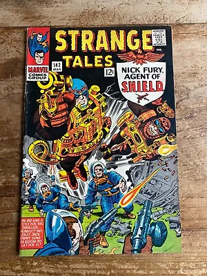 Buy Strange Tales #142 Marvel Comics 1966 Nick Fury Jack Kirby K • 15.98£