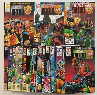 Buy Judge Dredd - Law Of Dredd #1 To #29 (8 Missing) QC 2015. 21 X FN- To VF+ Issues • 45£