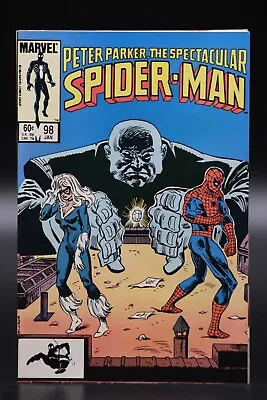 Buy Spectacular Spider-Man (1976) #98 1st Print Al Milgrom 1st App Of The Spot VF+ • 19.19£