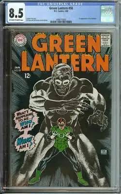 Buy Green Lantern #58 Cgc 8.5 Ow/wh Pages // 1st Appearance Eve Doremus 1968 • 110.85£