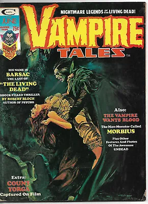 Buy MARVEL Magazine: Vampire Tales #5 (Esteban Maroto) Morbius Origin (Val Mayerik) • 8£