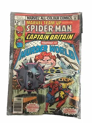 Buy Marvel Team Up 66 Spider-Man & Captain Britain • 5£