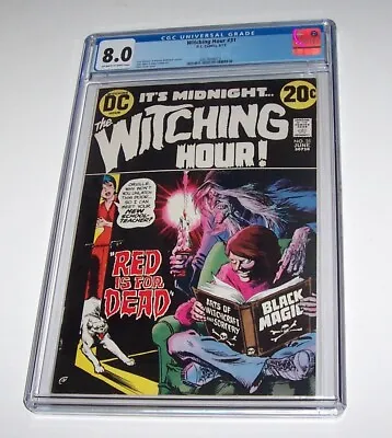 Buy Witching Hour #31 - DC 1973 Bronze Age Horror Issue - CGC VF 8.0 • 92.36£