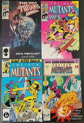 Buy New Mutants Annual #1 2 3 4 5 6 7 (1984) Marvel 1st Appearance Psylocke In Us! • 63.72£