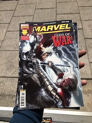 Buy Marvel Legends Comic Issue 89 Oct 2013 Ed Brubaker Gods F War! Iron Man Cap Amer • 2£