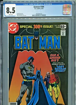 Buy Batman #300 (DC 1978) CGC Certified 8.5  • 80.27£