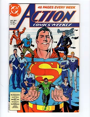 Buy Action Comics Weekly #601 (vf) [1988 Dc Comics] • 3.94£