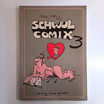Buy Gay Comix Gay Comix 3 (1st 1985 Edition), Ralph König, Publishing House Pink Angle • 51.41£