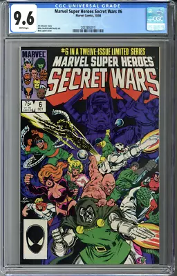 Buy Marvel Super Heroes Secret Wars #6 CGC 9.6 • 70.50£