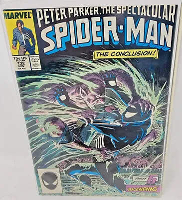 Buy Spectacular Spider-man #132 Kraven's Last Hunt Pt 6 *1987* 9.2 • 18.92£