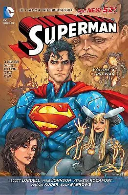 Buy Superman Vol. 4: Psi-War (the New 52) By Lobdell, Scott • 6.50£