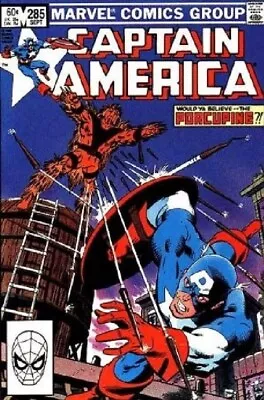Buy Captain America (Vol 1) # 285 (VryFn Minus-) (VFN-) Marvel Comics AMERICAN • 8.98£