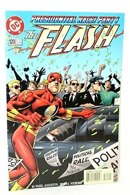 Buy Flash #120 Presidential Race Part 1 Mark Waid 1996 Comic DC Comics F+ • 1.46£