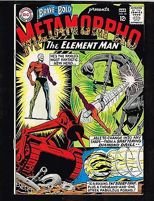 Buy Brave And The Bold #58 ~ (6.0) Metamorpho - The Elemant Man ~ WH • 26.09£