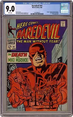 Buy Daredevil #41 CGC 9.0 1968 1555585013 • 219.87£