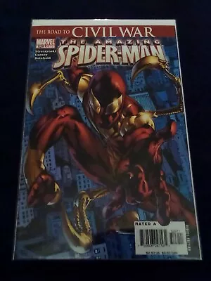 Buy The Amazing Spider-Man #529, 2006 Marvel 1st Iron Spider Suit Appearance VF+ • 19.79£