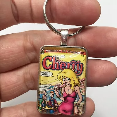 Buy Cherry #21 Cover Pendant With Key Ring And Necklace Comic Book Jewelry Poptart • 12.29£