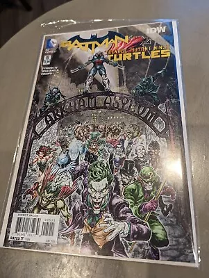 Buy Batman Teenage Mutant Ninja Turtles #5 Arkham Asylum Dc Comics Idw June 2016   • 4.60£