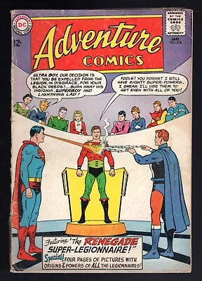 Buy Adventure Comics #316 Origins & Powers Of Legion Given -1964 DC - G/VG • 11.85£