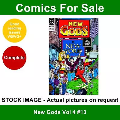 Buy DC New Gods Vol 4 #13 Comic - VG/VG+ 01 February 1990 • 2.99£