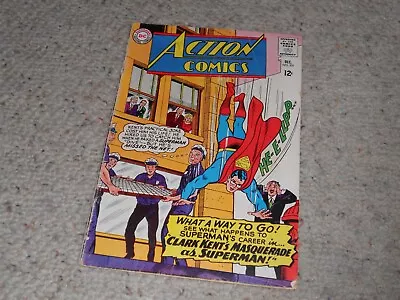 Buy 1965 Action Comics DC Comic Book #331 - SUPERMAN - MASQUERADE AS SUPERMAN!!! • 7.90£
