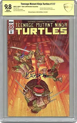 Buy Teenage Mutant Ninja Turtles #117 Lofti 1:10 Variant CBCS 9.8 SS Eastman 2021 • 218.59£